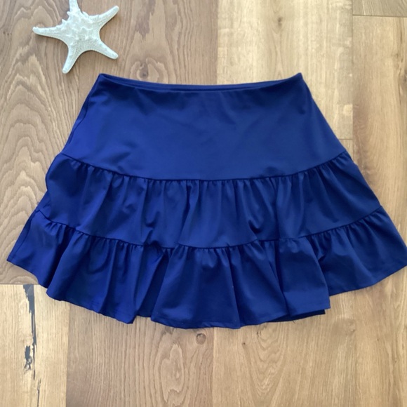 Hill House The Pool Skirt Navy Blue size M - Picture 6 of 7